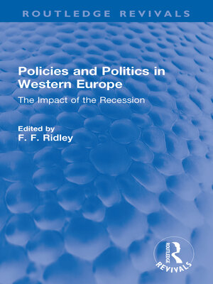 cover image of Policies and Politics in Western Europe